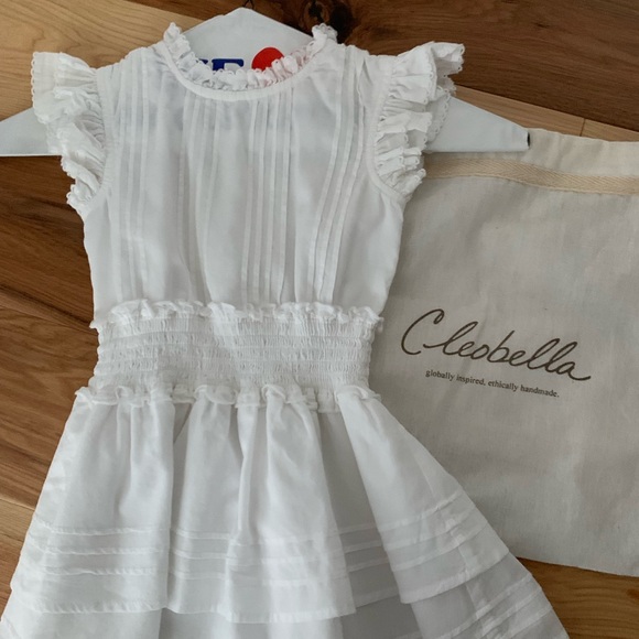 Cleobella Other - Cleobella white ruffle dress. 12/18 months